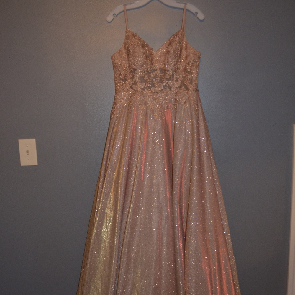 Rose Gold Dress Jules&Cleo